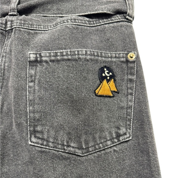 Nanushka Black Cropped Jeans - Picture 10 of 12